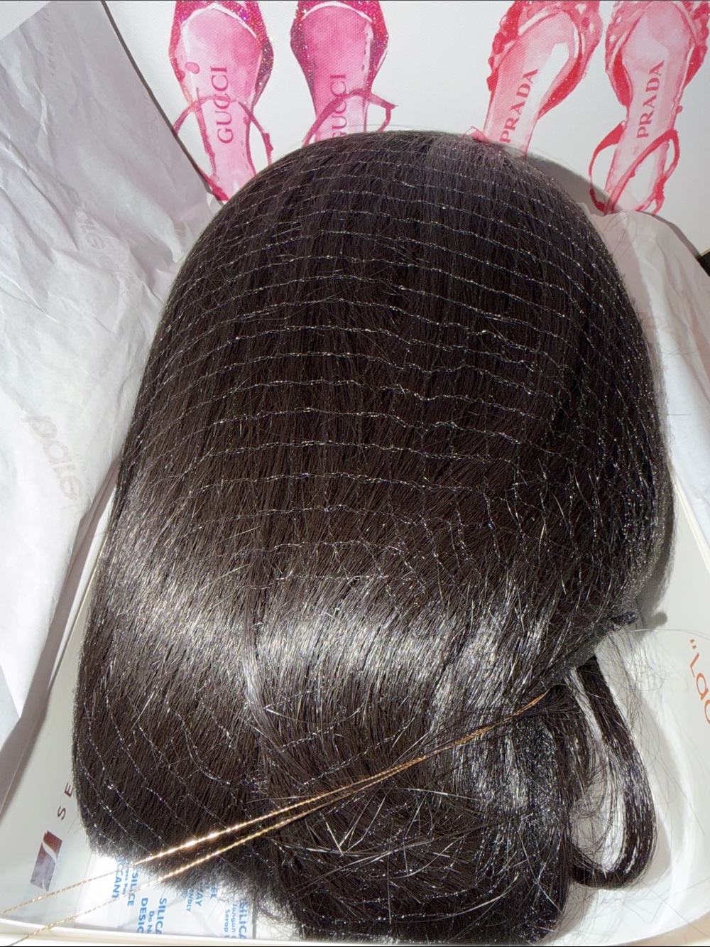 Sensationnel  Bare Lace Extra Transparent Luxe 13X6 Lace Front Wig-Black - Picture 4 of 11